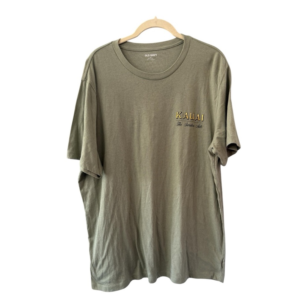 Old Navy Olive Green Men's Kauai T-Shirt in Size XL